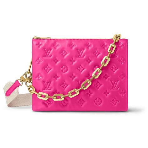 pink lv coussin